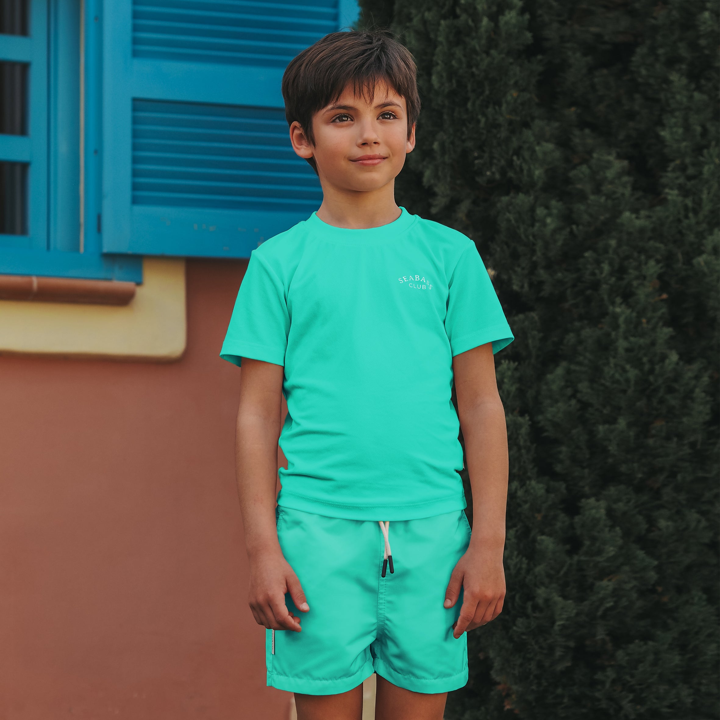 Short de bain anti-UV (UPF 50+) - Neo Mint