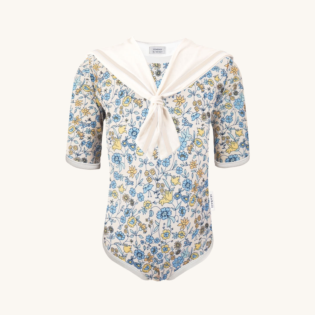 Color Kids - Girl's Foliage AOP UV Swimsuit main image 1