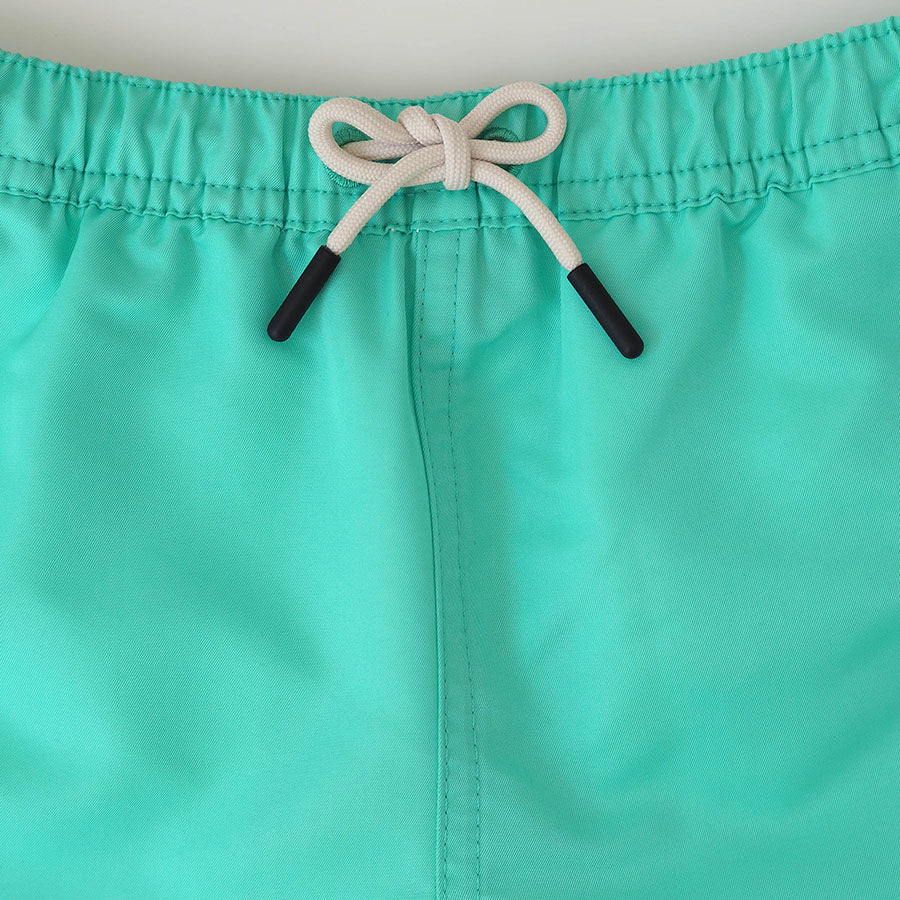 Men UV Swim Short Neo Mint Green - solid