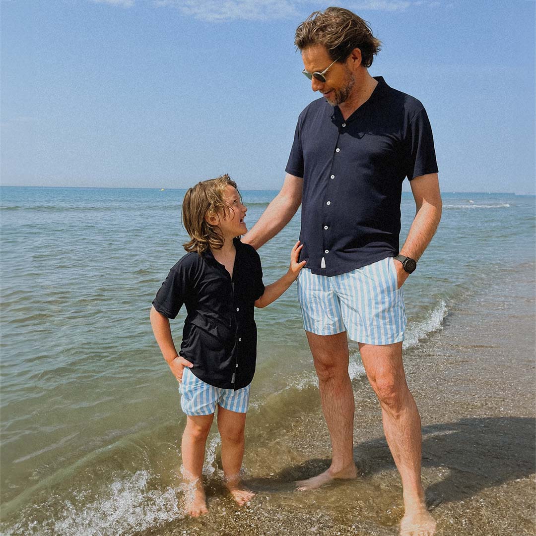 Vater-Sohn-Set UV-Badeshorts - Forte dei Marmi