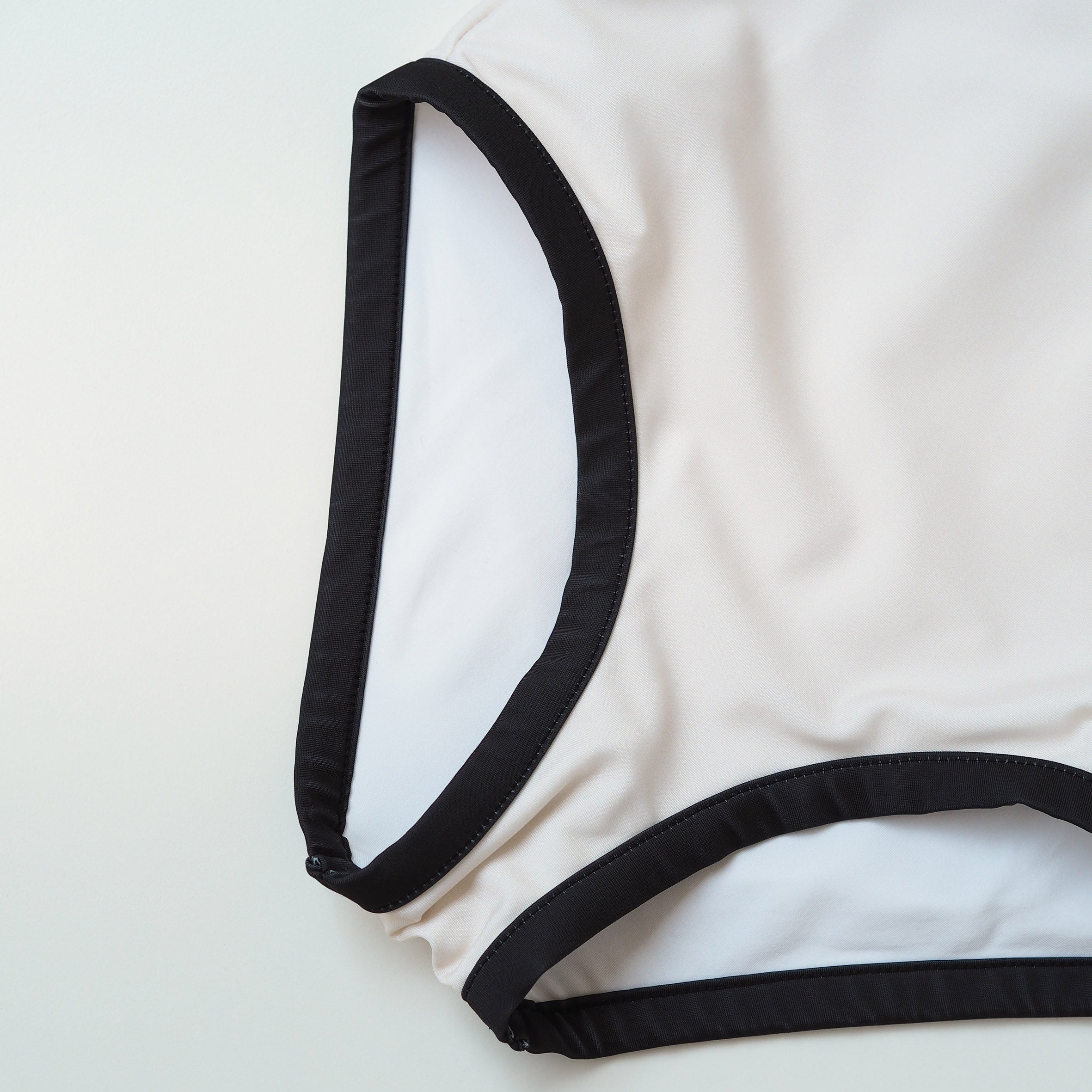 Mädchen UV-Badeanzug Coco Biarritz - cremeweiß