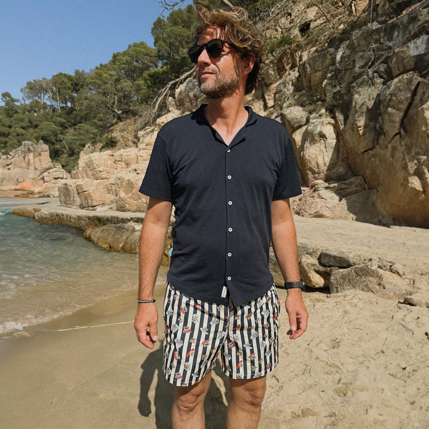 Men UV Swim Short Sydney - Koalastreifen