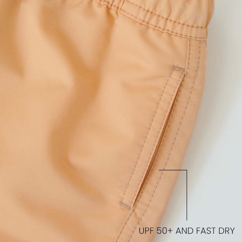 Boy UV Swim Short Cantaloupe - fest