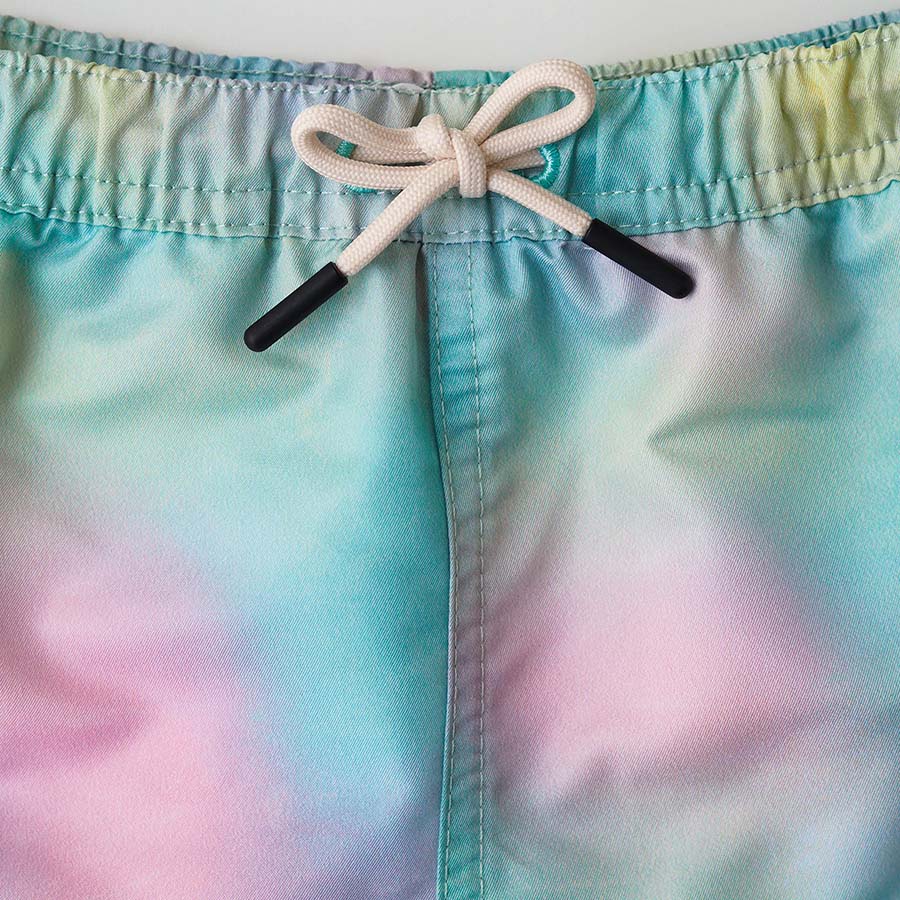 Men UV Swim Short Ibiza - Krawattenfärbung