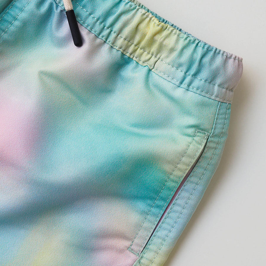 Men UV Swim Short Ibiza - Krawattenfärbung