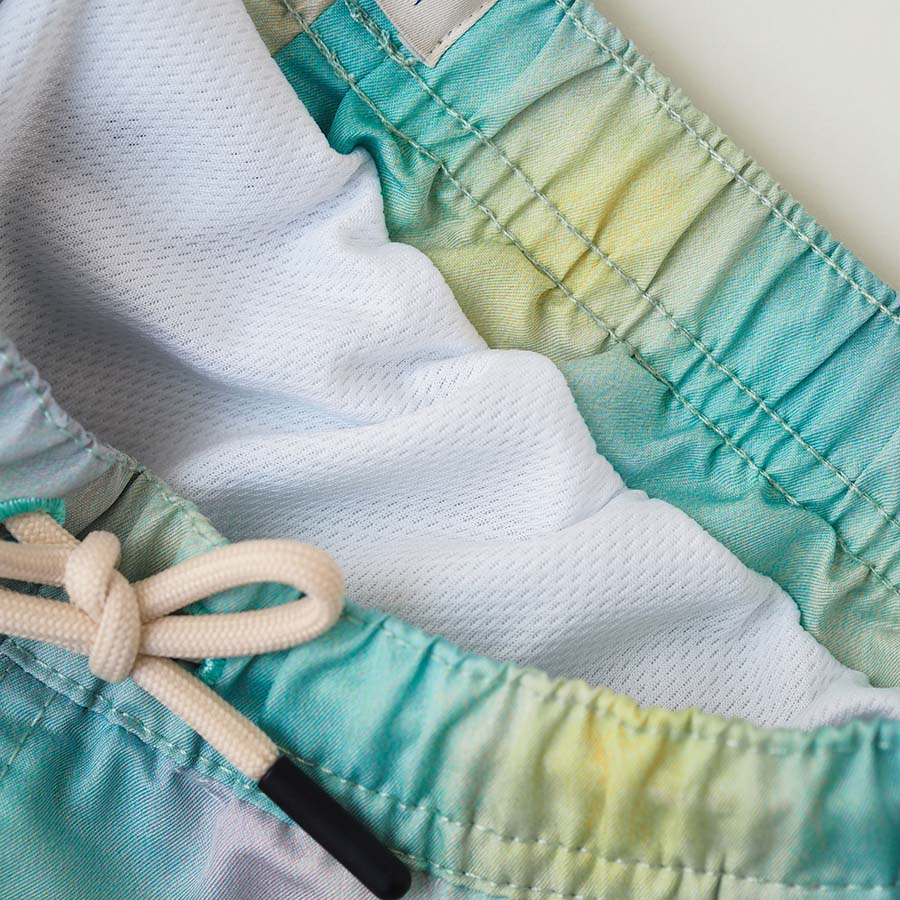 Men UV Swim Short Ibiza - Krawattenfärbung