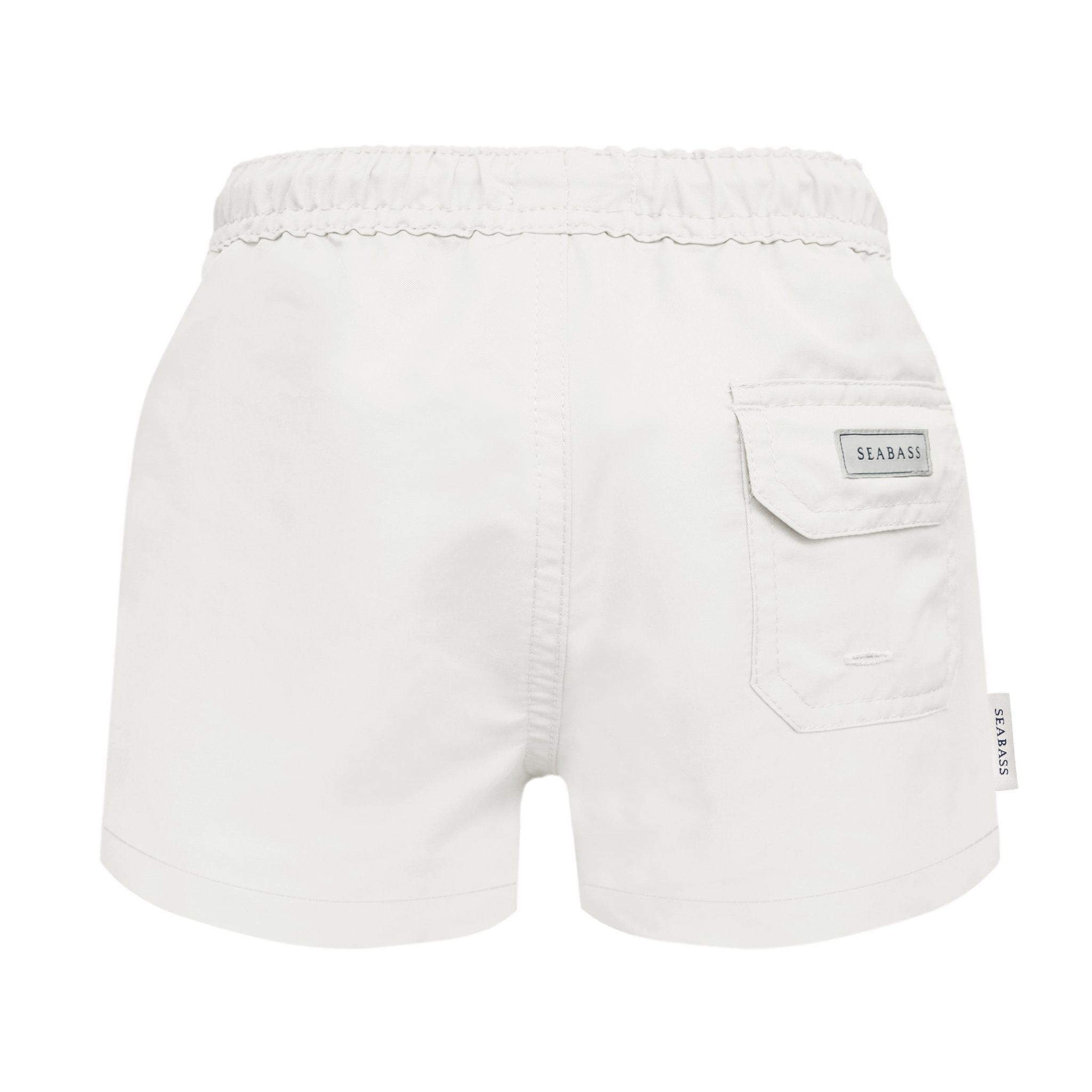 UV-Schwimmset - Short Weiß und Polo Navy (UPF 50+) - SEABASS official