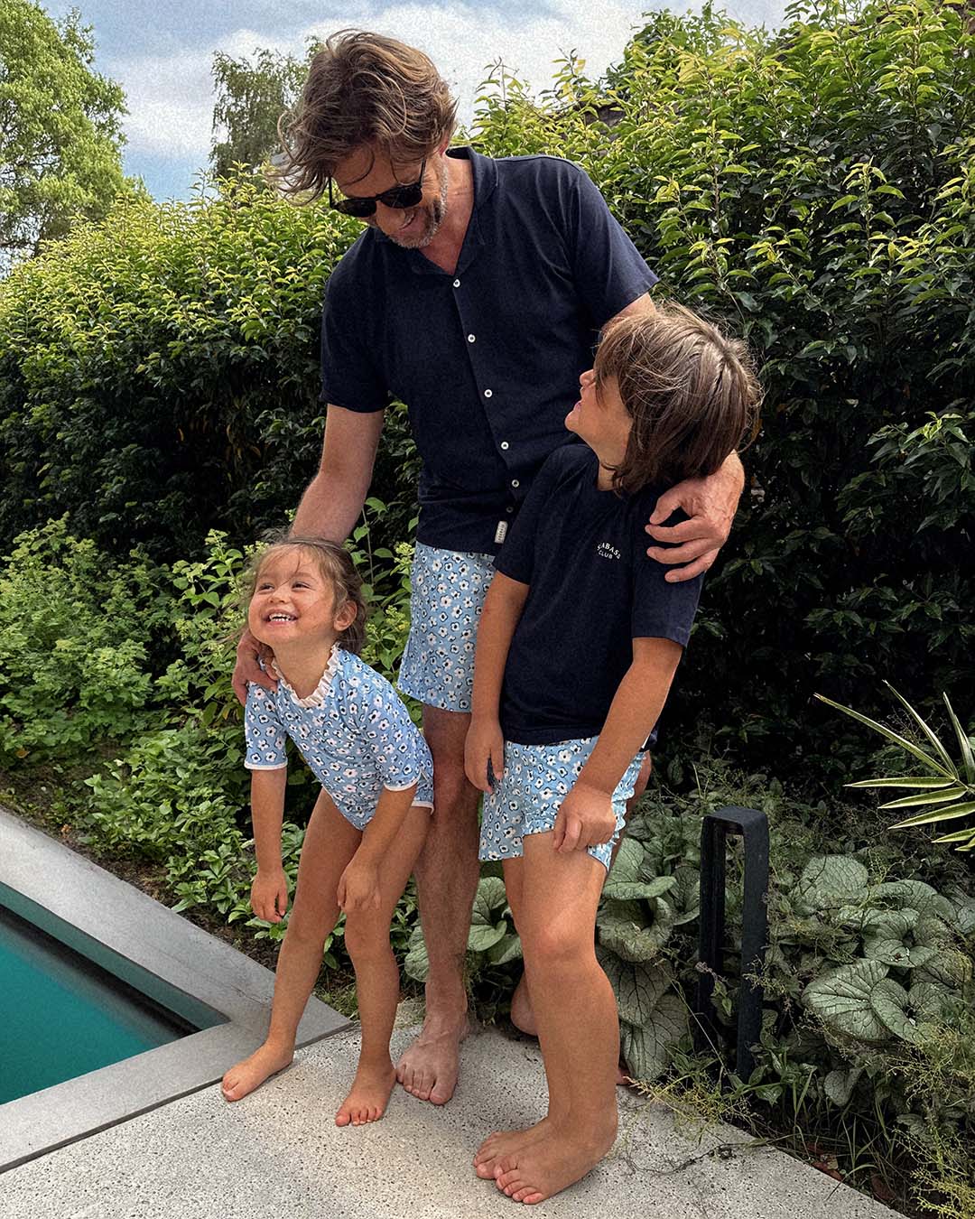 Conjunto de bañador UV Padre e Hija - Palma