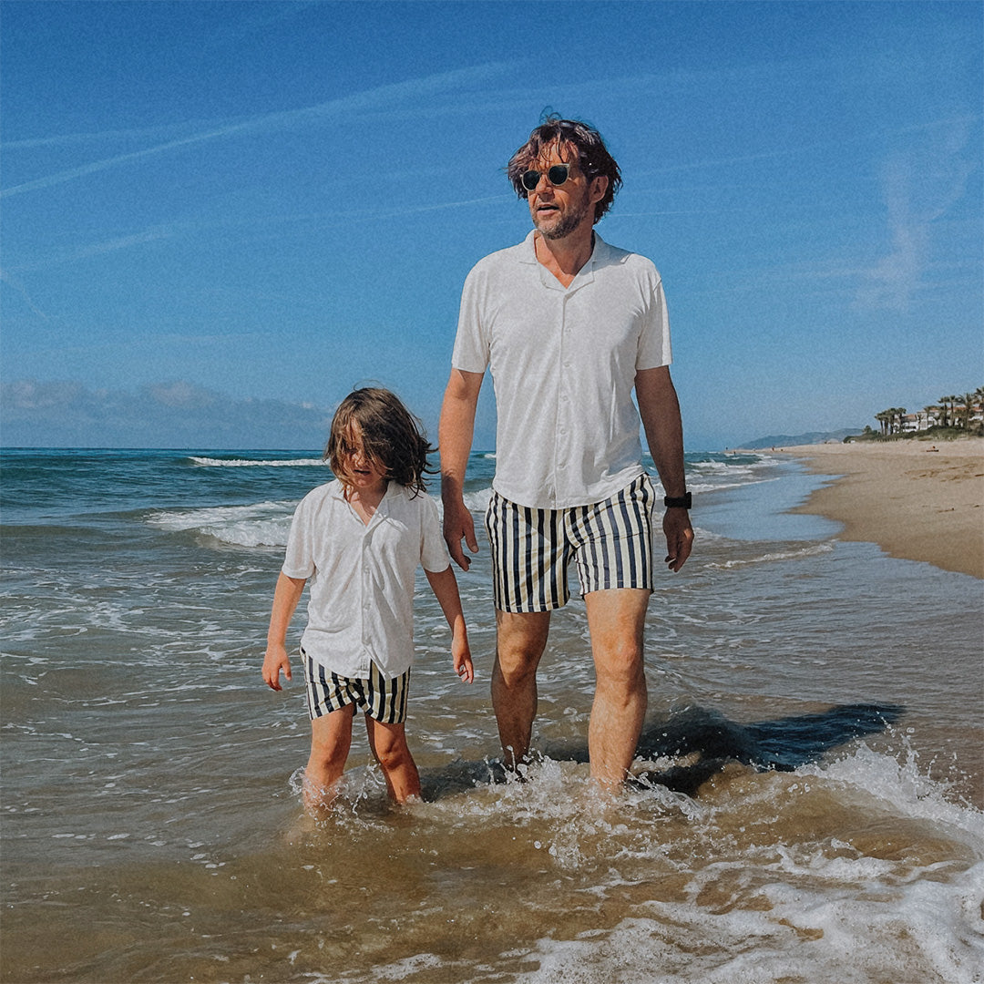 Camiseta Camp UV Hombre Blanco Perla
