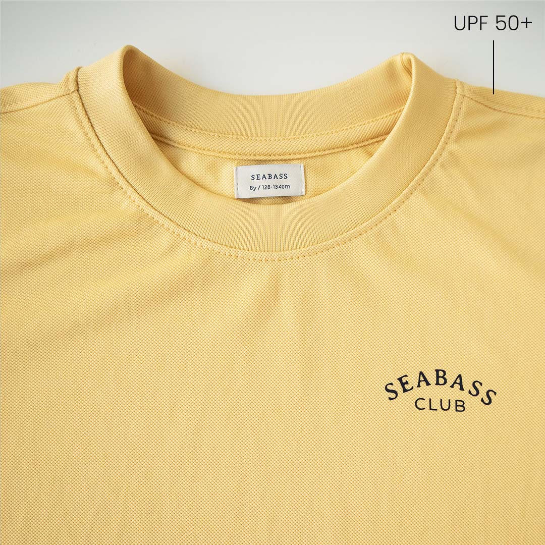 Camiseta UV Niño Amarillo Limón