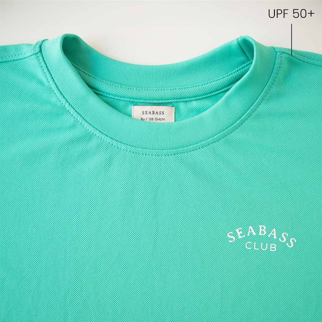 Camiseta UV niño Neo Verde Menta