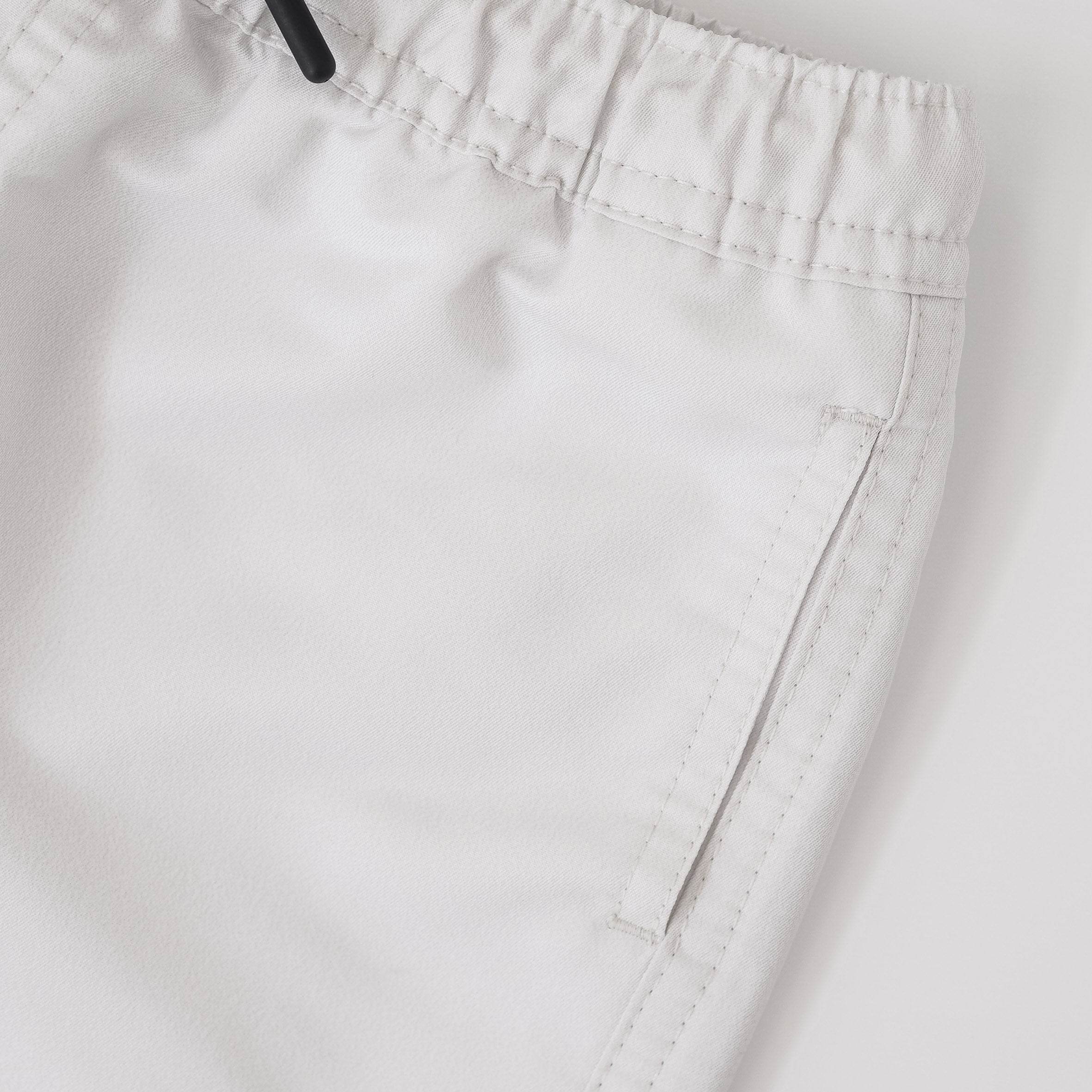 Pantalones cortos de natación UV para hombre Pearl White - solid