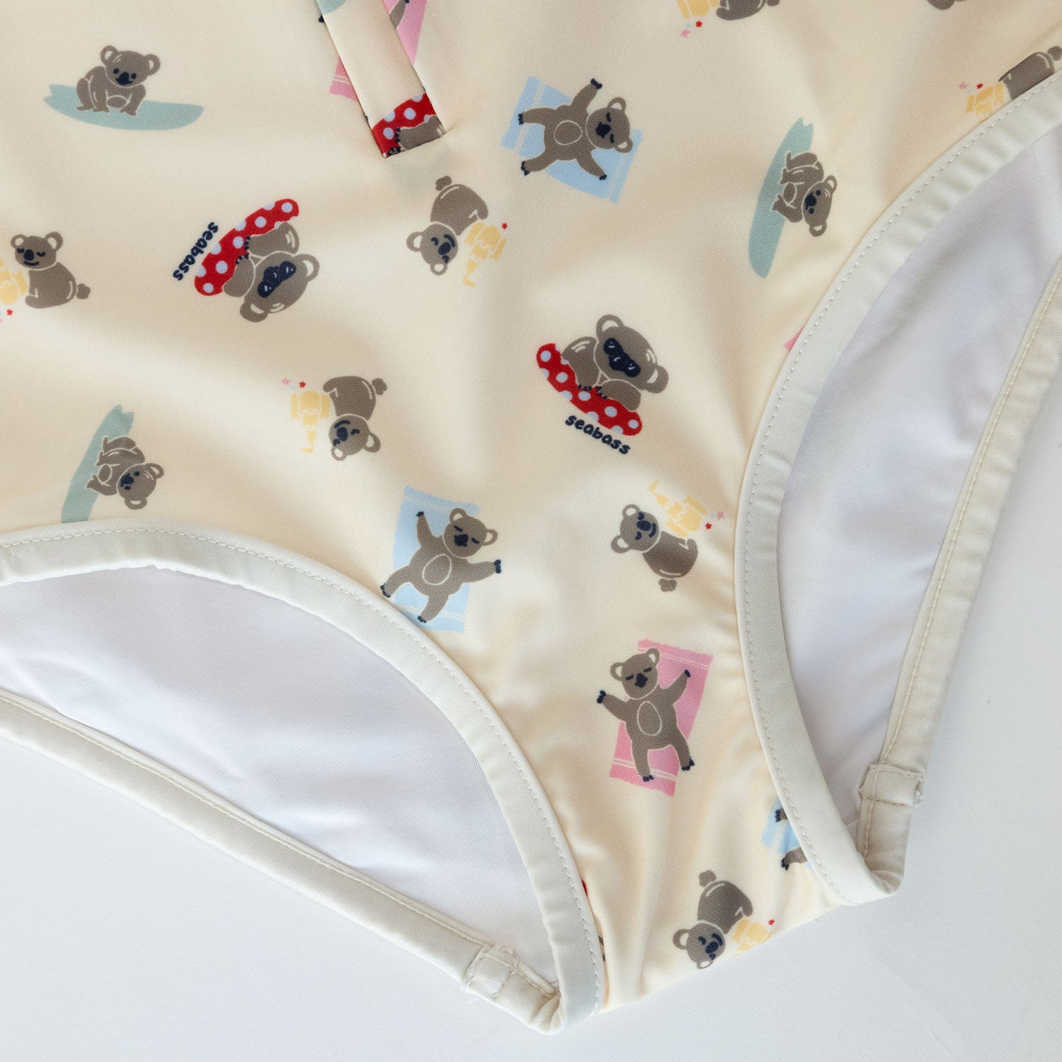 Bañador UV Niña Coco Sydney - vainilla