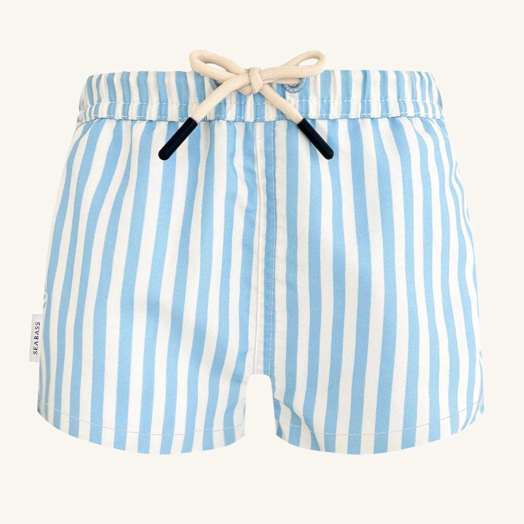 Set van UV Poloshirt en Zwemshort - Forte White