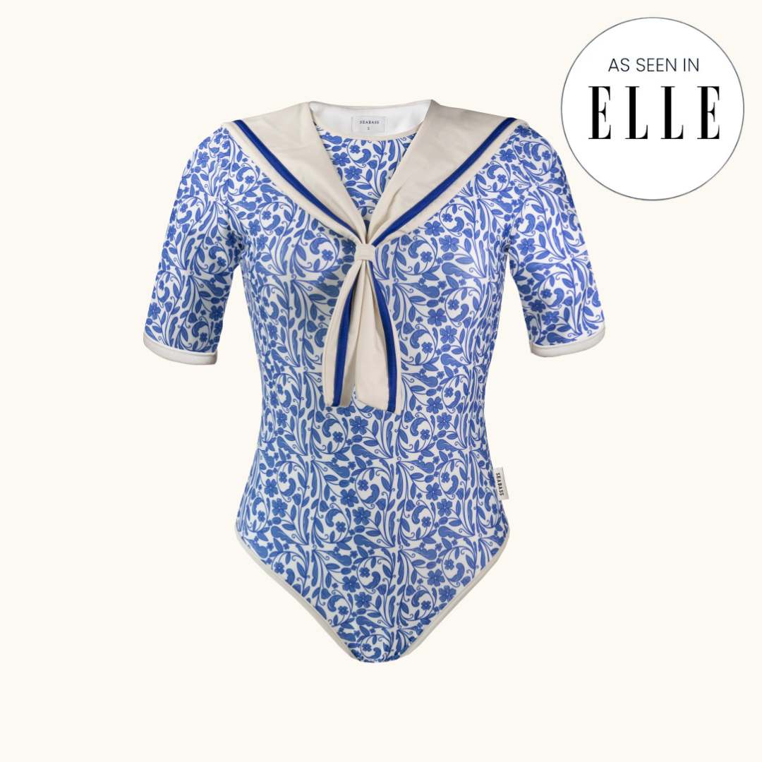 Set van mama en dochter UV-zwempakken - Sailor Positano