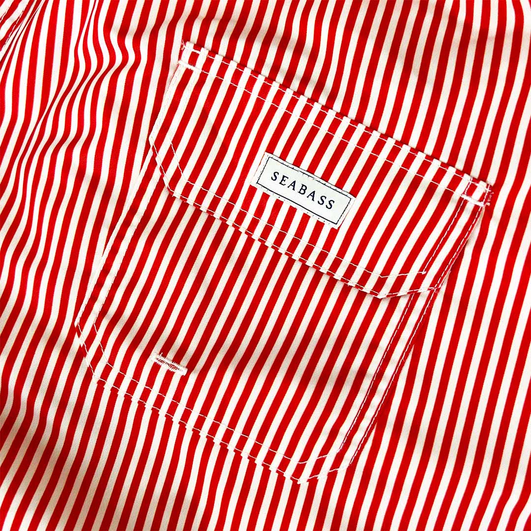 Set van UV Poloshirt en Zwemshort - Venetië Wit