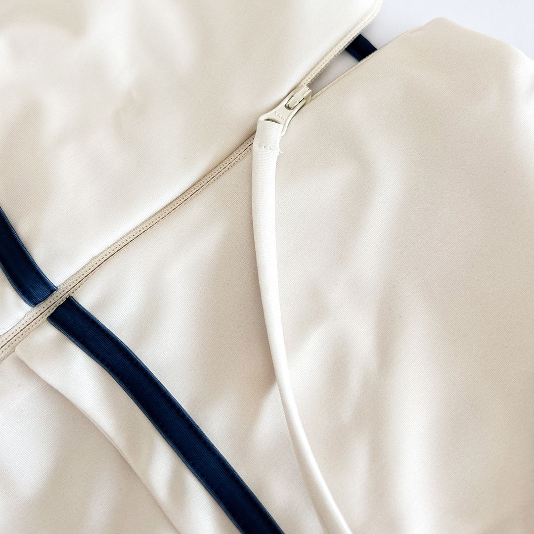 Dames UV Zwempak Sailor Nice - marine wit