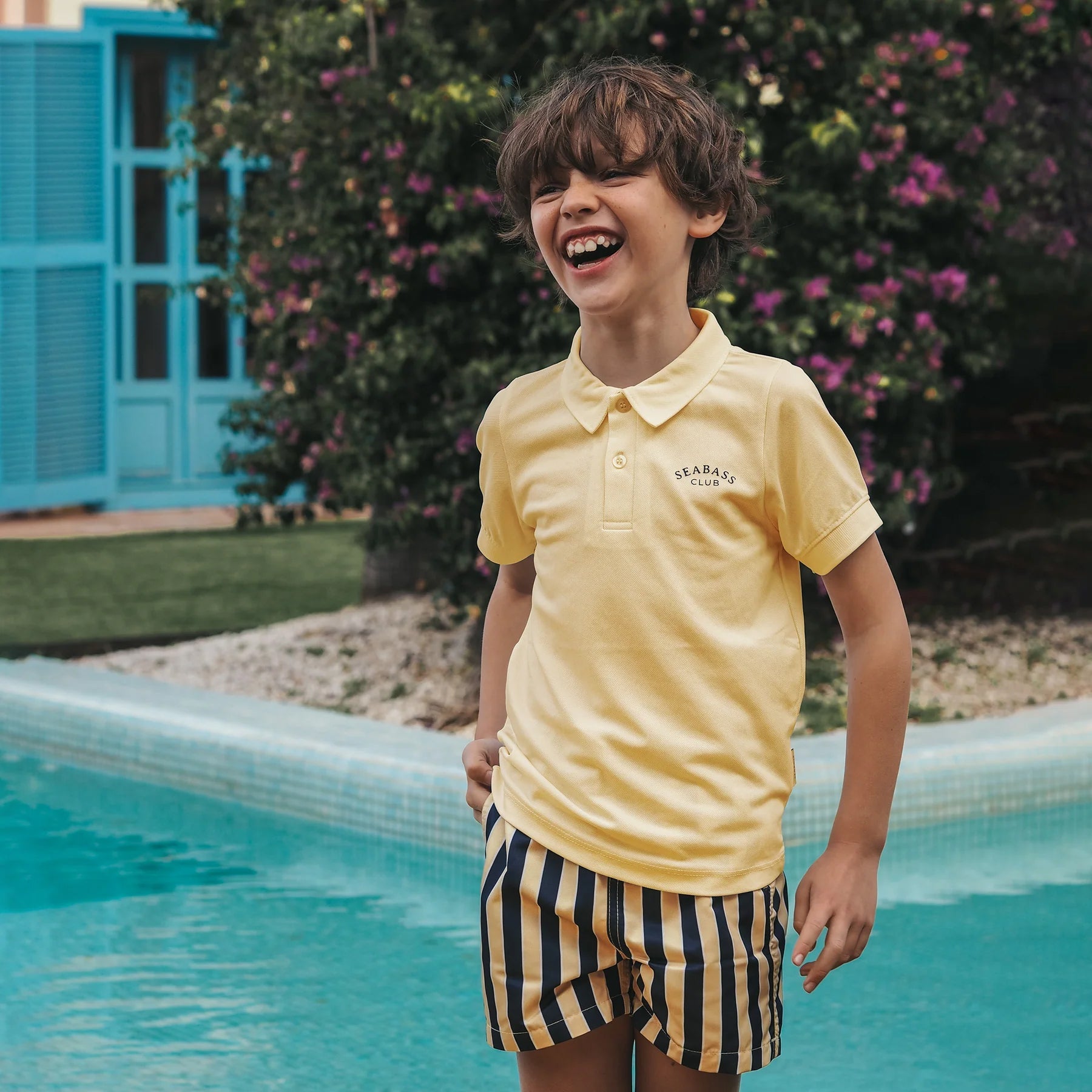 UV Poloshirt (UPF 50+) - Lemon Juice - SEABASS officieel
