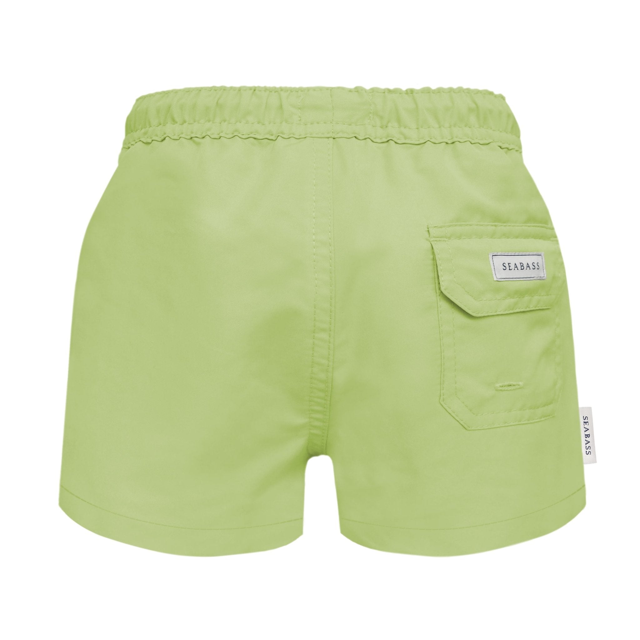 UV Zwemset - Kort Pistache en Polo Wit (UPF 50+) - SEABASS officieel
