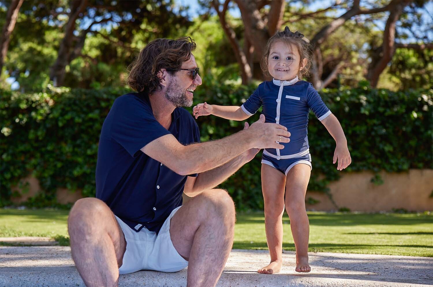 Love is the greatest gift - Matching Swimwear for Father & Daughter