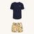 UV Swim Set - Short Amalfi and T-Shirt Navy