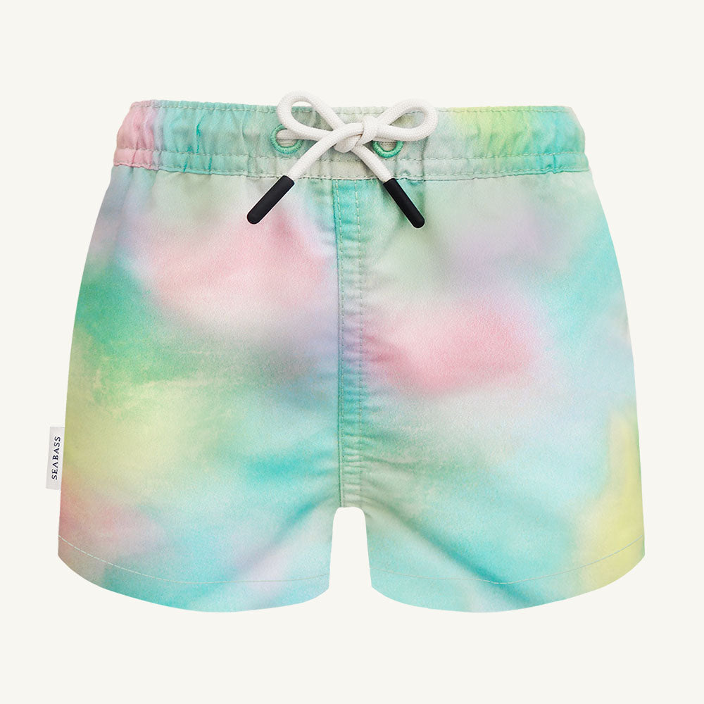 Mens tie dye hot sale swim shorts