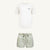 UV Swim Set - Short Portofino and T-Shirt White