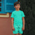 UV Swim Set - Short and T-Shirt Neo Mint (UPF 50+)