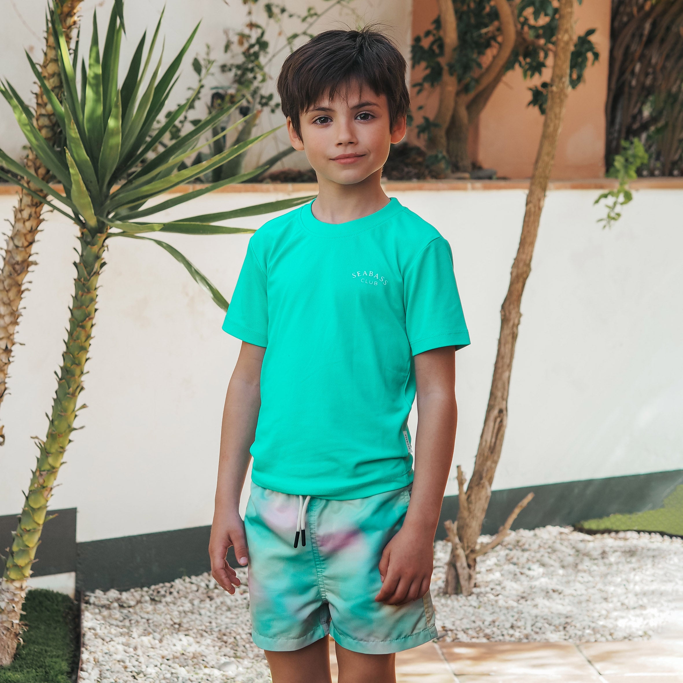Boy UV Swim Short Ibiza - tie dye