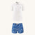 UV Zwem Set - Zwembroek Formentera en Polo Pearl White