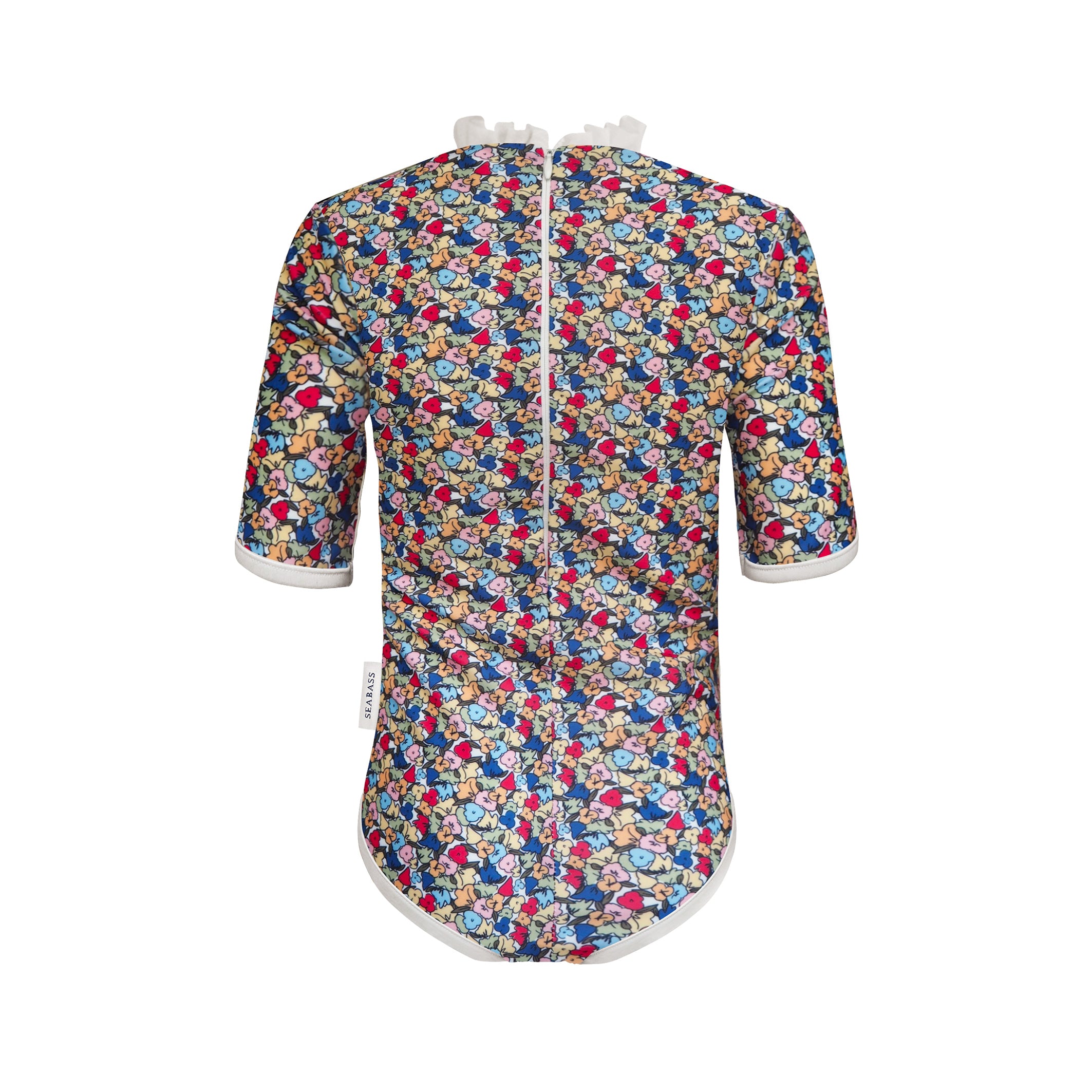 UV Swimsuit Ruffle (UPF 50+) - Valencia
