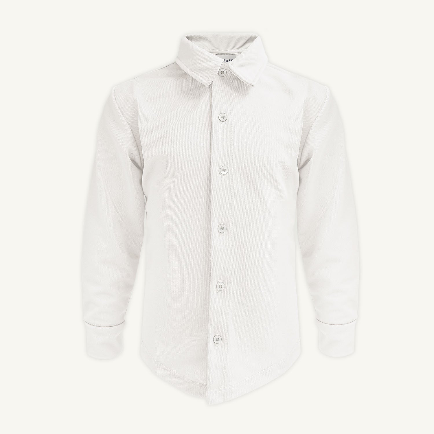 Camisa de manga larga con protección UV (UPF 50+) - Pearl White Hombre