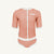 Girl UV Two-piece Swimsuit Coco Palm Springs - peach blush