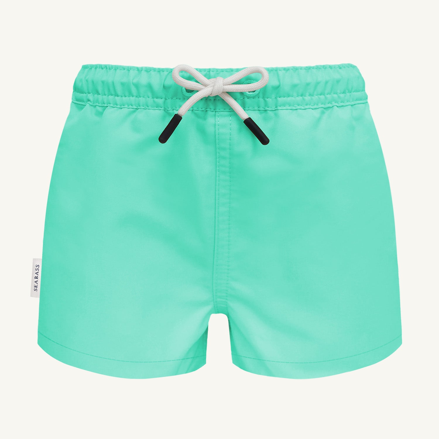Jungs UV Badeshort Mintgrün - einfarbig