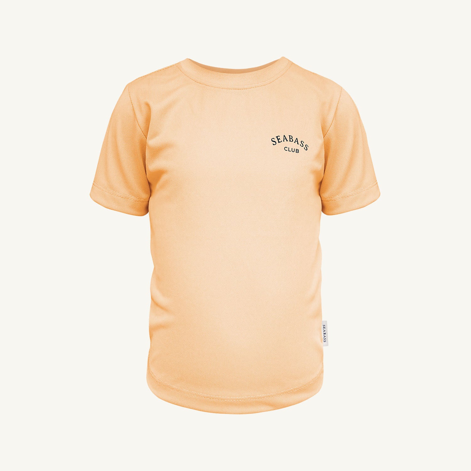 Camiseta de niño con protección solar - cantaloupe