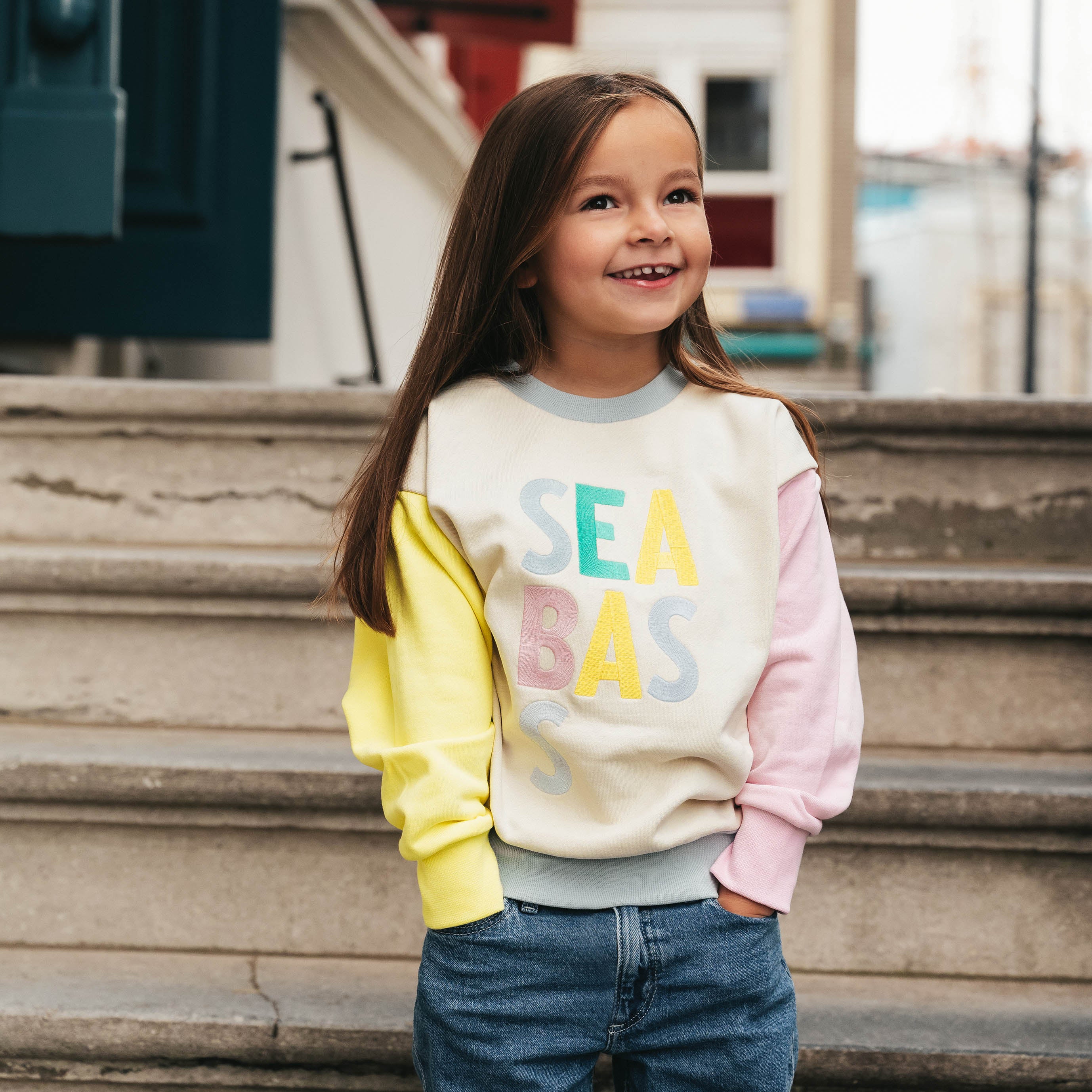 Sweatshirt Pastel Colorblock