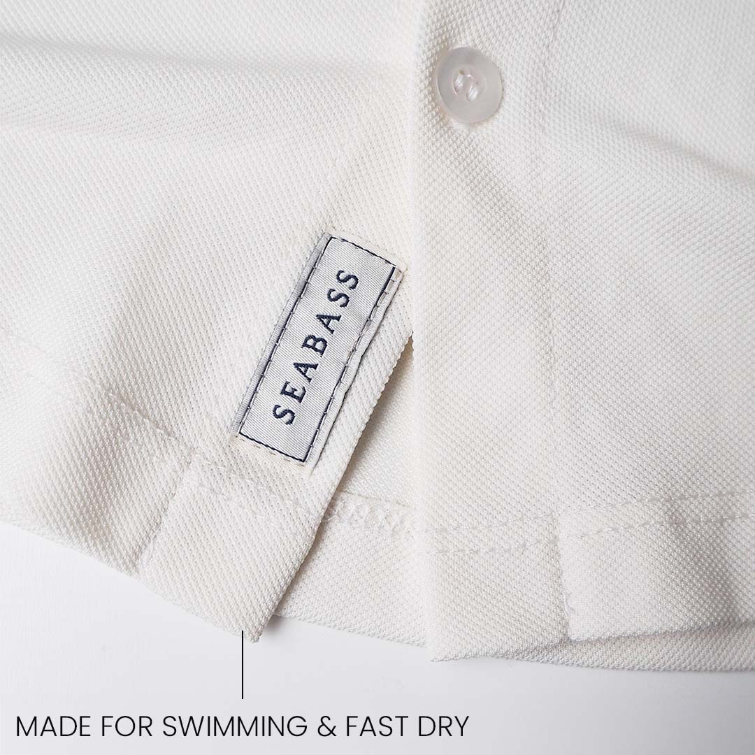 Boy UV Langarm-Shirt Perlweiß