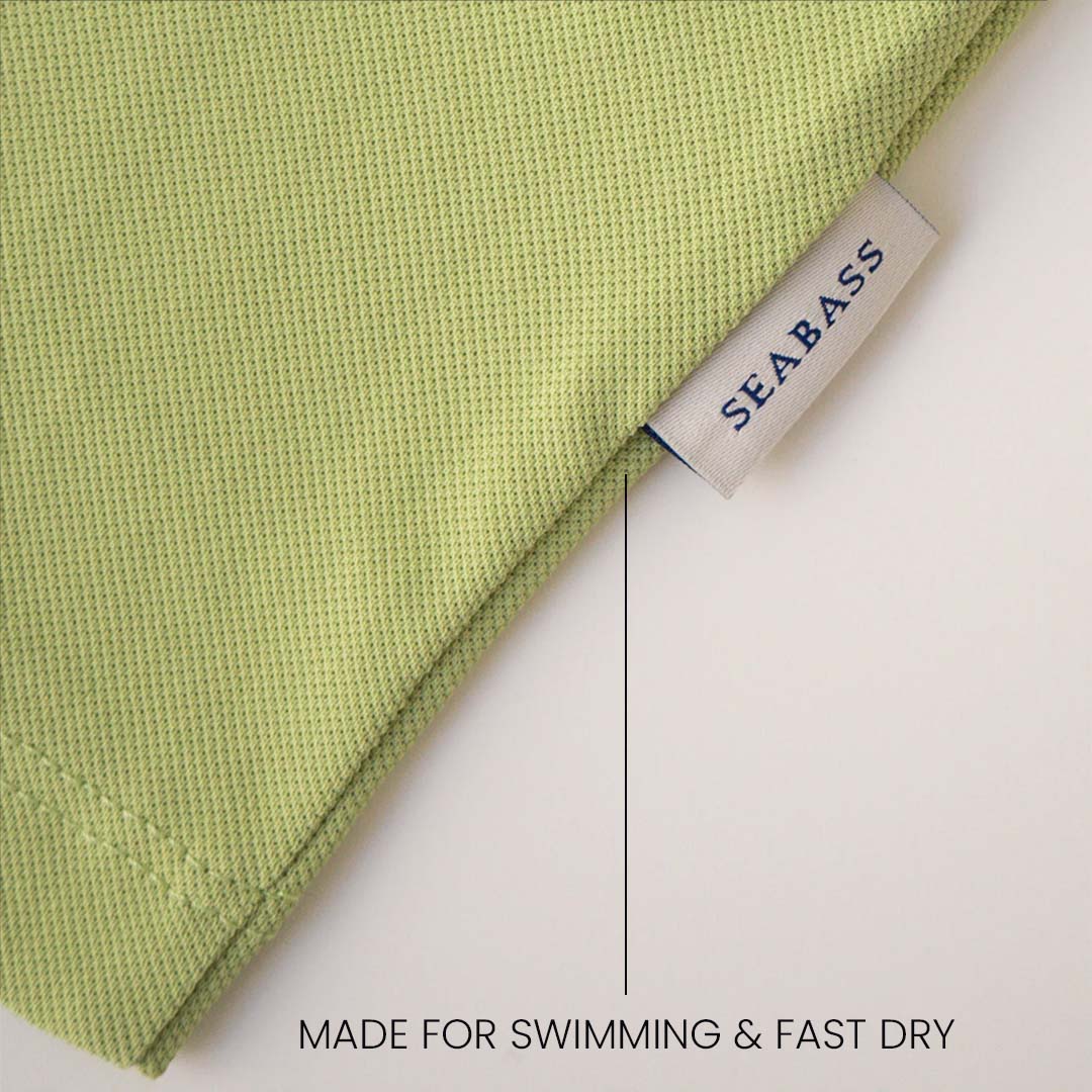 Jungen UV-Poloshirt Pistaziengrün
