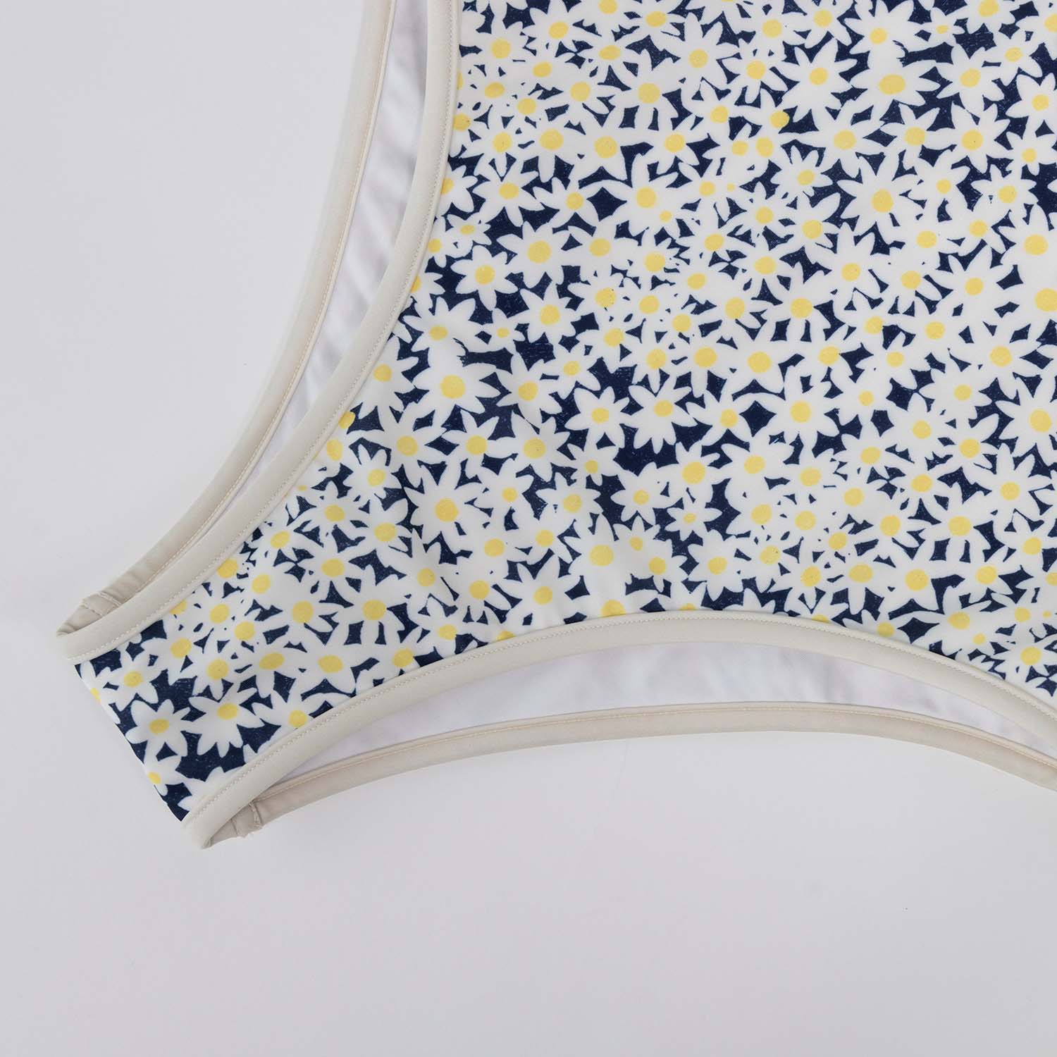 Damen UV-Badeanzug Sailor Palermo - navy daisy