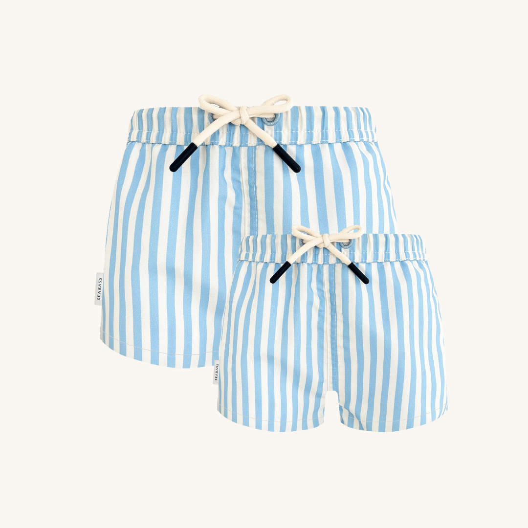 Vater-Sohn-Set UV-Badeshorts - Forte dei Marmi