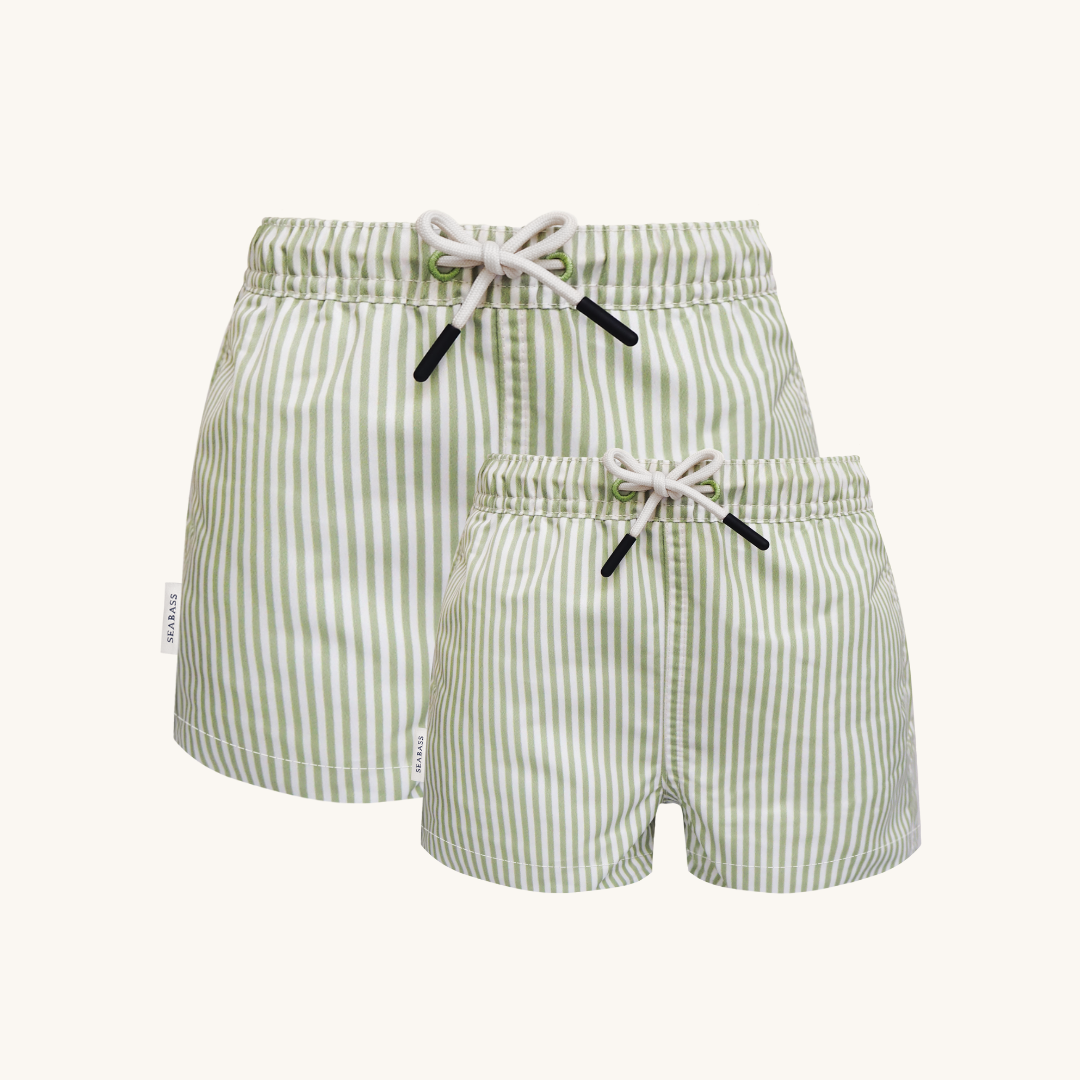 Vater-Sohn-Set UV-Badeshorts - Portofino