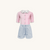 Set aus UV-Badeanzug und Bermuda Short - Miami Blue
