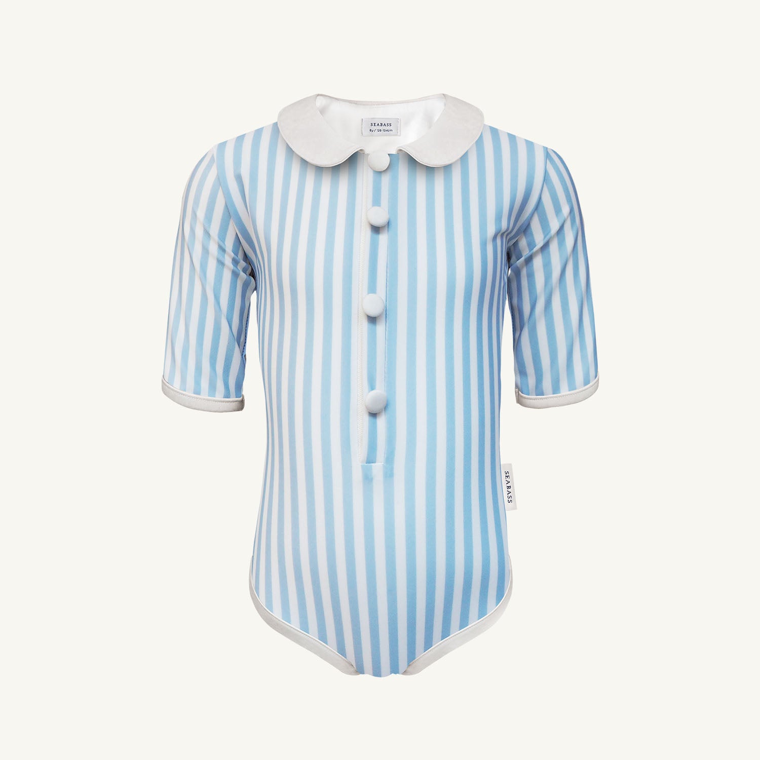 Mädchen UV-Badeanzug Coco Forte dei Marmi - blau gestreift