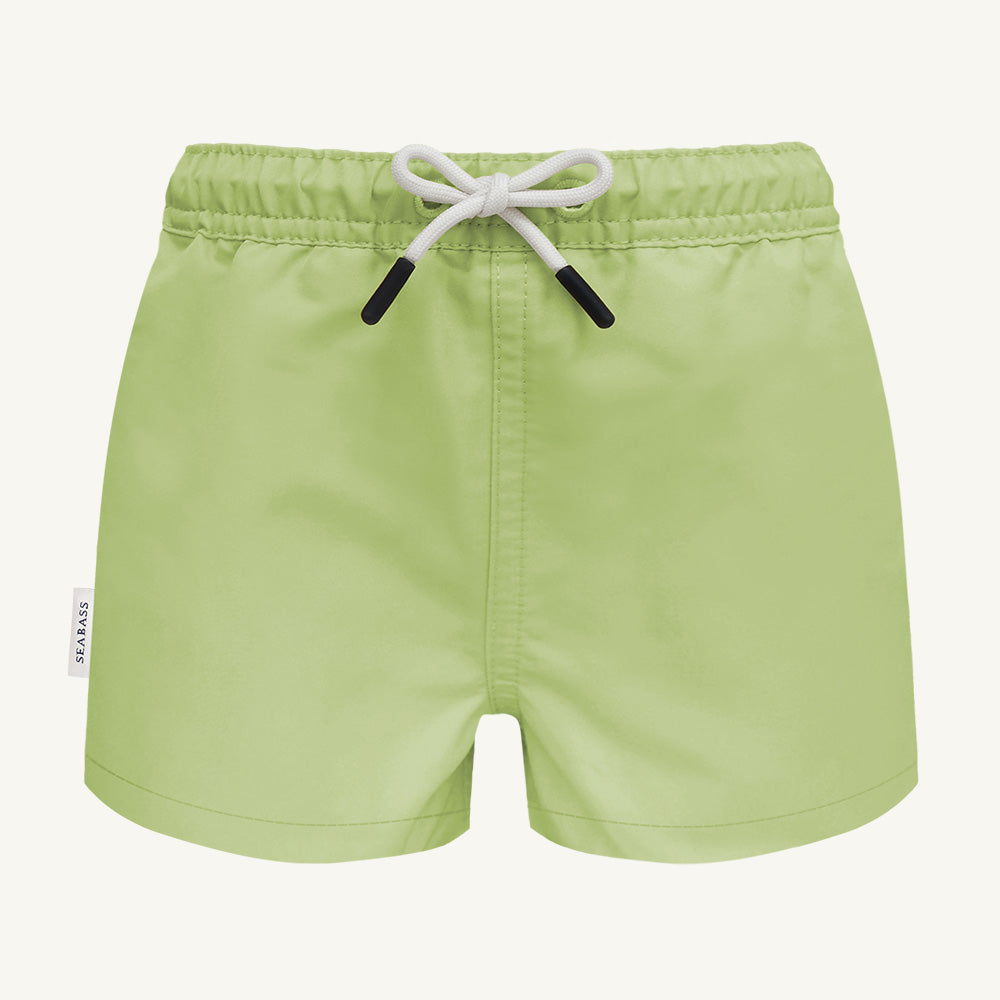 Boy UV Swim Short Pistaziengrün - fest