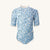 Traje de baño niña UV Ruffle Palma - flores azul claro