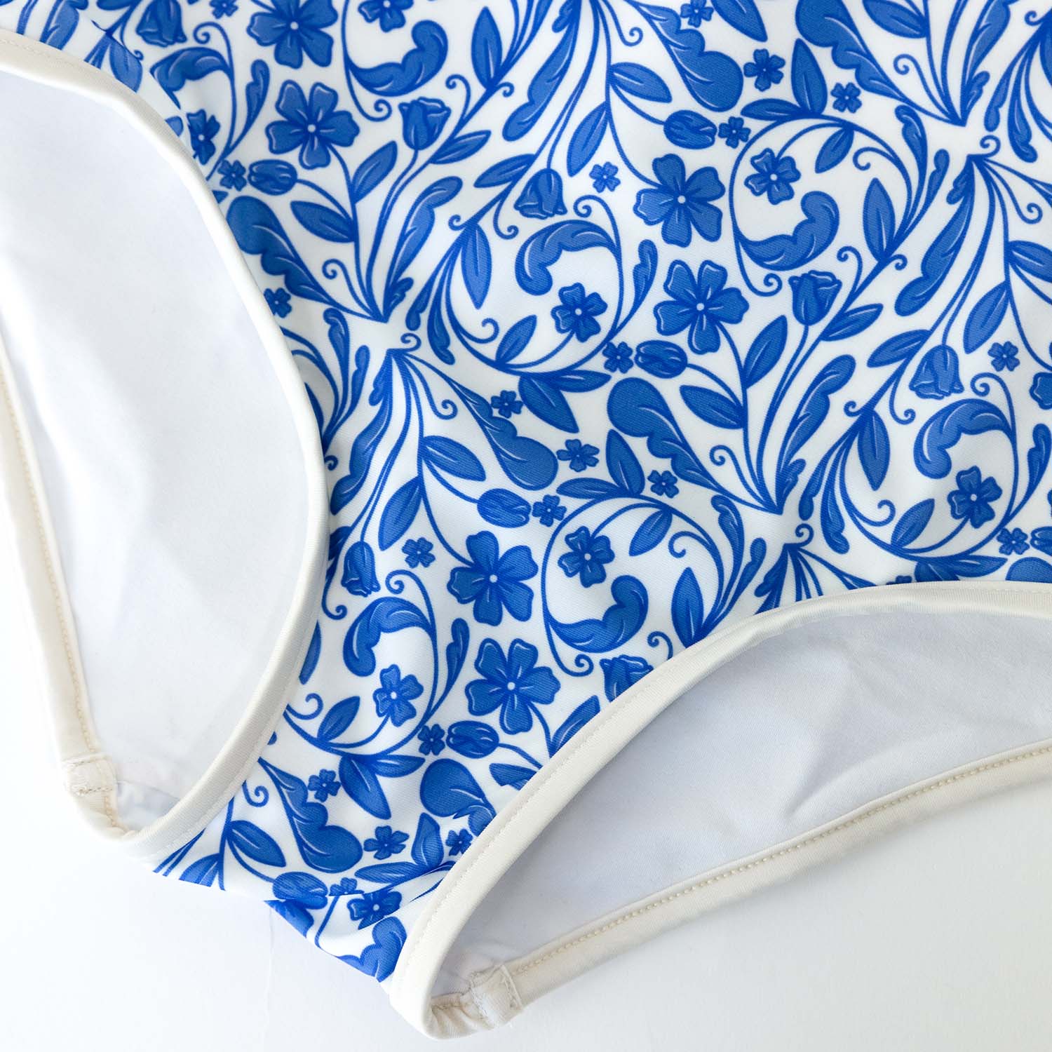 Bañador UV Niña Sailor Positano - azul real