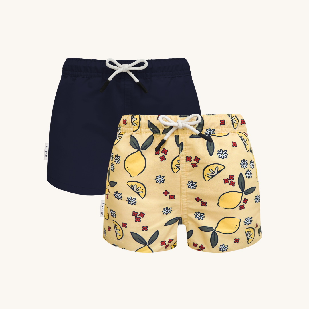 2 Pack UV Zwemshorts - Amalfi Navy