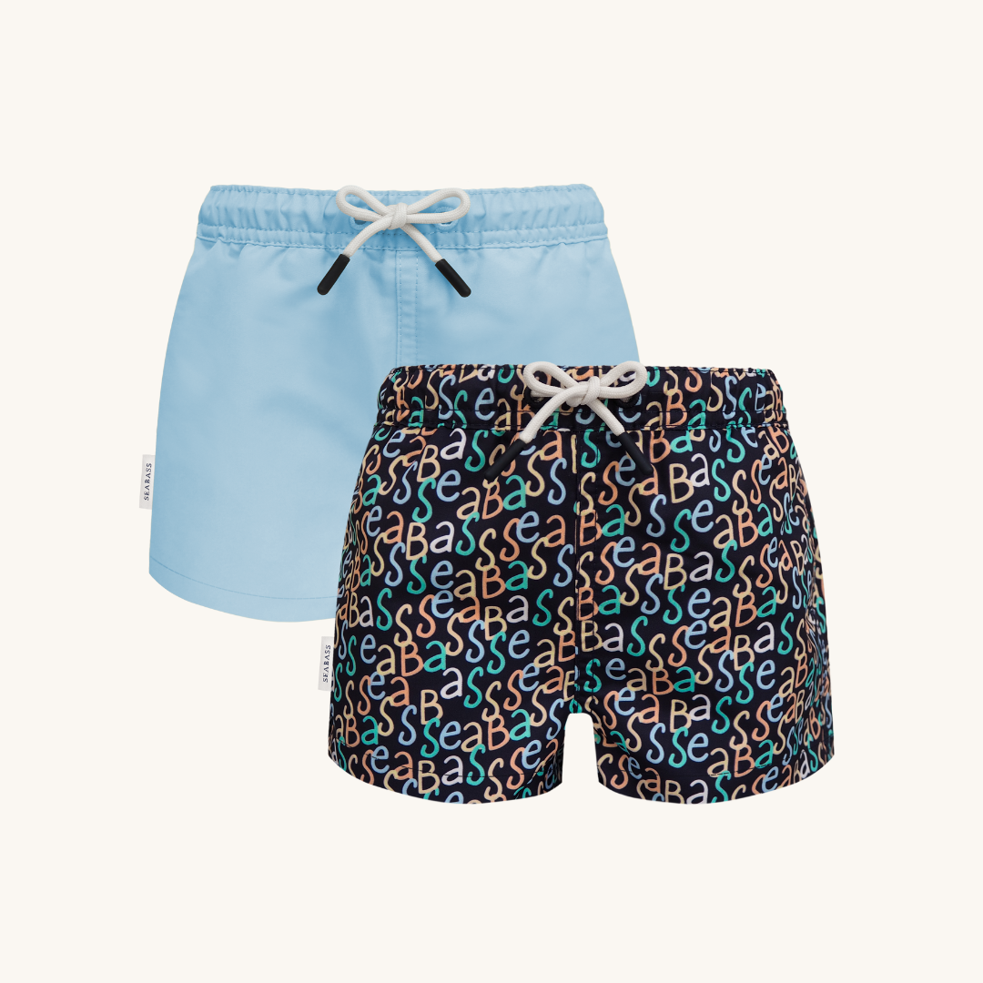 2 Set UV Zwemshorts - Hollywood Clearwater