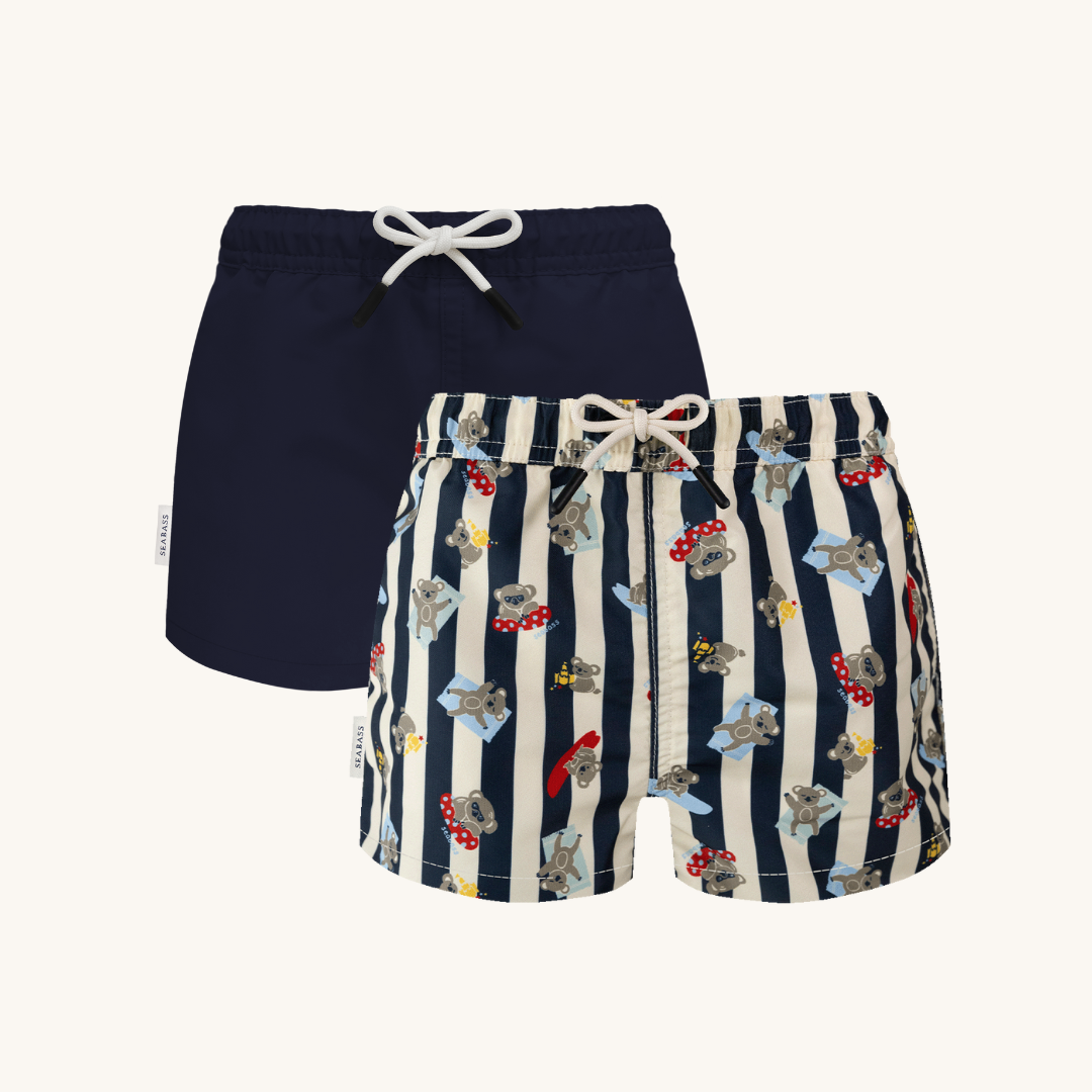 2 Set UV Zwemshorts - Sydney Navy
