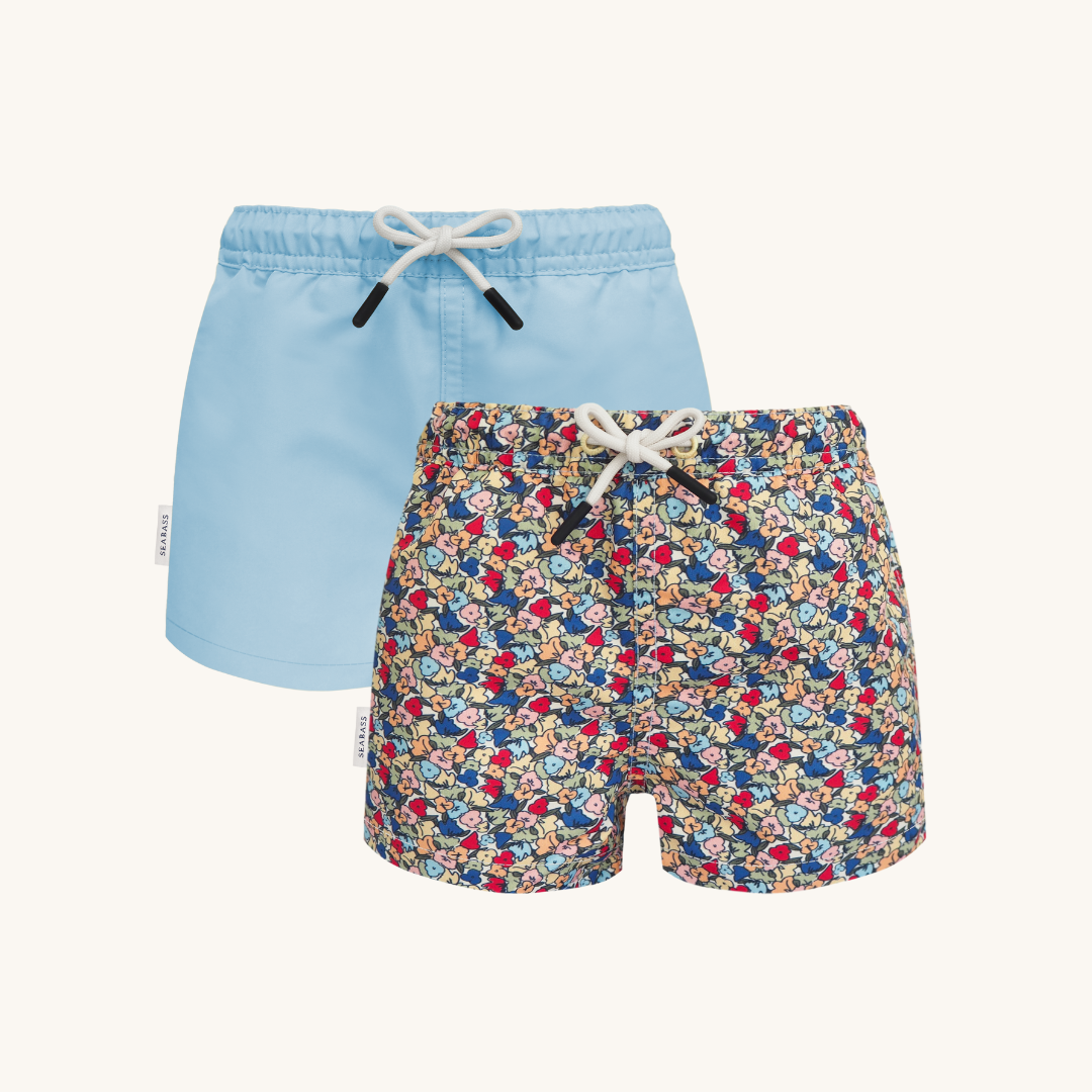 2 Set UV Zwemshorts - Valencia Clearwater